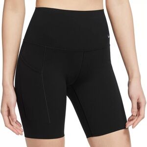 Nike Women's Universa Medium Support High-Waisted 8" Biker Shorts
